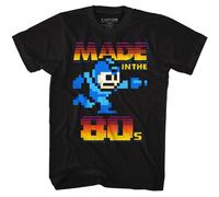 Mega Man - Made IN Il 80s - Manica Corta - Adulti - T-Shirt