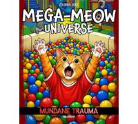 Mega-Meow Universe Mundane Trauma: Cat Coloring Book for Adults and Teens Designed for Increasing Stress, Exacerbating Worries and Inducing Anxiety (Detailed Coloring)