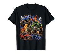 Mega Monster Trucks Auto Crush Mayhem Arena Maglietta