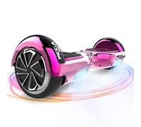 MEGA MOTION Hoverboards con Hoverkart per Bambini, Hoverboards a due Ruote da 6,5 Pollici con Altoparlante Bluetooth, con Luci a LED, Regalo per Bambini e Adolescenti