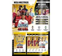 Mega Multipack Topps Match Attax 24/25 - Include 48 carte Match Attax, 3 LE casuali e una LE Generation Now