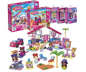 Mega - Pacchetto di Costruzioni Construx Barbie Malibu, Costruzioni Giocattolo per Bambini, HBF32