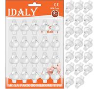 MEGA PACK 20 Olive Nasali per Lavaggi Neonato, 20 Beccuccio Morbido Lavaggio Nas