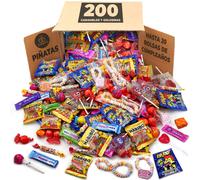 Mega Pack 200 Dolci, Caramelle e Candy Cia&Co ? Per Compleanni, Pi?ata, Feste per Bambini, Natale, Halloween ? Fino a 20 Buste ? Ogni Pezzo Incartato