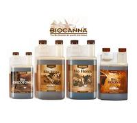 Fertilizzante biologico naturale kit canna biovega bioflores crescita fioritura