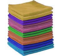 Mega Pack Confezione 16 Panni in Microfibra 30x30 cm Multiuso Multisuperficie
