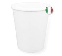 Mega Pack Made in Italy 1'000 Bicchieri in Carta da 200ml Riciclabili Monouso Cartoncino Biodegradabile Compostabile per Acqua caffè Thè Cioccolata Calda Bevande Ecologico USA e Getta (1000, 200ml)