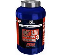MEGA PLUS NIGHT SLOW PROTEIN COMPETITION - Complemento alimentare a base di proteina a lento assorbimento, Gaba e Triptofano - 2 kg, fragola