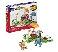 Mega Construx Pokemon Picnic Construction Toys con personaggi Eevee e Lucario