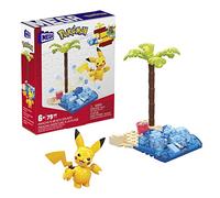 MEGA Pokémon Divertimento in Spiaggia - Set di costruzioni con 79 mattoncini e pezzi compatibili da collegare ad altri mondi, Giocattolo e regalo per Bambini 7+ Anni, HDL76
