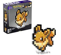Mega Pokémon Eevee Pixel Art, set da costruire con 323 pezzi