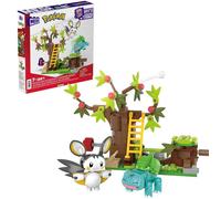 Mega Pokemon Il Bosco Incantato di Emolga e Bulbasaur Set da Costruire 7+ Anni H