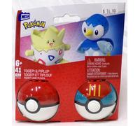 Mega Pokemon JCT44 Togepi E Piplup Set Di 41 Pezzi 2024 Nuovo Sigillato