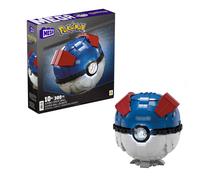 MEGA Pokémon, Mega Ball Gigante, set da costruzione con luci (299 pezzi)
