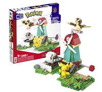 MEGA Pokémon - Mulino a Vento, set ambientato in campagna, per costruire il mulino a vento e la campagna circostante, Giocattolo per Bambini 7+ Anni, HKT21