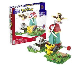 MEGA Pokémon - Mulino a Vento, set ambientato in campagna, per costruire il mulino a vento e la campagna circostante, Giocattolo per Bambini 7+ Anni, HKT21