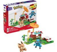 Mega Pokemon Picnic Con Eevee & Riolu Personaggi Costruibile Set 163 Pz Nuovo IN