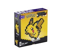 MEGA Pokémon Pikachu pixel art - set di costruzione figura 3D