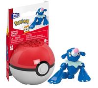 MEGA Pokémon Popplio Building Toy Kit, Action Figure Poseable (24 Pezzi) per Bambini