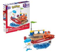Mega Pokemon Quaxly e Paras - Kit di giocattoli da costruzione, con 2 action figure, 188 pezzi
