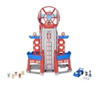 MEGA QUARTIERE GENERALE PAW PATROL 6 PERSONAGGI VEICOLO LUCI SUONI GIOCO BAMBINI