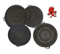 Mega risparmio Set 4 filtri a carbone attivo filtro a carbone per cappa aspirante Bosch DKE635ASD06, DKE635EEU01, DKE635EEU03