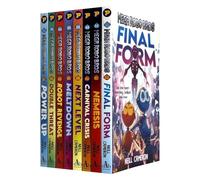 Mega Robo Bros Series Volume 1-7 Books Collection Set By Neil Cameron(Meltdown, Power Up, Double Threat, Carnival Crisis, Next Level, Robot Revenge & Nemesis)