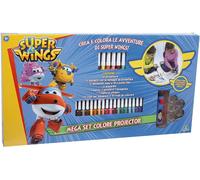 Mega set colore projector Super Wings - Giochi Preziosi