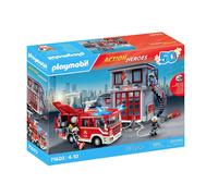 PLAYMOBIL - Action Heroes 71603 Mega Set dei Vigili del Fuoco, grande set di vig