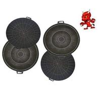 Mega Set risparmio 4 Filtro a carbone attivo filtro Filtro ai carboni attivi per Cappa aspirante cappa aspirante Bosch dke135bgb01