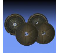 Mega Set Risparmio 4 Filtro Carboni Attivi Cappa Aspirante Candy-Hoover Con