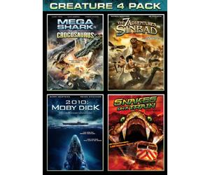 Mega Shark Vs Crocosaurus / The 7 Adventures of Sinbad / 2010: Moby Dick / Snakes on a Train