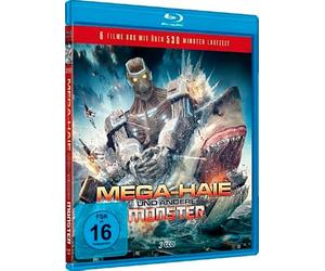 Mega Sharks and Other Monsters Collection ( Sharknado / 2-Headed Shark Attack / Sharknado 2: The Second One / Mega Piranha / Mega Shark vs. [ Origine Tedesco, Nessuna Lingua Italiana ] (Blu-Ray)
