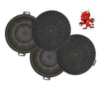 Mega Sparset 4 filtri a carbone attivo filtro filtro carbone per cappa Cappa di aspirazione Bomann du615, du617, du617g