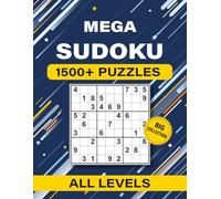 MEGA SUDOKU - 1500+ Puzzles, All Levels: A timeless collection of Sudoku puzzles for every skill level.