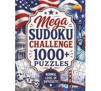 Mega Sudoku Challenge 1000+ Puzzles, Normal Level of Difficulty