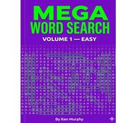 Mega Word Search Volume 1: Easy - Fun Themes