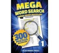MEGA Word Search (Volume 1) (Tascabile) Mega Word Search