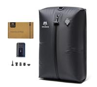 Megaback Sacchetti sottovuoto da viaggio, IP67, riutilizzabili, per abbigliamento con pompa elettrica, cubo di imballaggio sottovuoto per valigie, zaini e viaggi (1 pezzo + pompa)