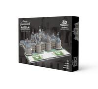 Megableu 3D CHÂTEAU DE CHAMBORD MONUMENT CELEBRE-Puzzle Adulti e Bambini-Facile assemblaggio: pezzi numerati. Non serve colla o strumenti-Da 7 anni-Oggetto decorativo, 678287