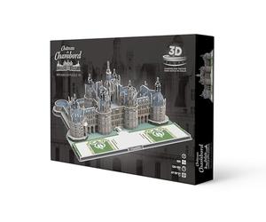 MEGABLEU 3D CHÂTEAU DE CHAMBORD Monumento CELEBRE-Puzzle Adulti e Bambini-Montaggio facile: pezzi numerati. Non serve colla, né Strumenti-Da 7 Anni Oggetto decorativo, 678287