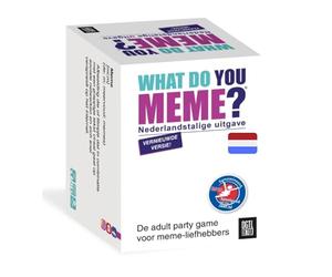 Megableu 678986 What Do You Meme - Gioco di carte - Il gioco di feste - Versione in lingua olandese - per 18 anni e oltre