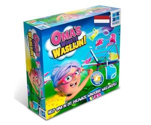 Megableu - Corda per il bucato della nonna - Gioco per bambini per 2-4 giocatori, dai 4 anni in su, 678957