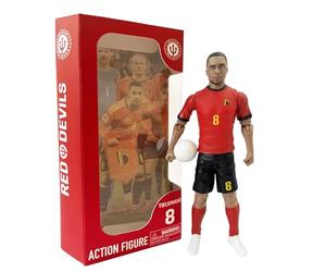Megableu Red Devils Youri Tielemans Calcio Figurine | 20 centimetri