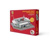 Megableu Stadio BOLLAERT 4 LED-con ILLUMINAZIONE CALCIO PER I Fan RC Lens 3D-Puzzle Adulti e Bambini-Modello senza Strumenti NI Colla-Da 7 Anni Oggetto decorativo, 678281, Bianco