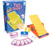 Megableu - TILT 'N' SHOUT - Gioco da tavolo per bambini dagli 8 anni - Gioco interattivo di parole e reazioni con timer bascule e palla - 2-12 giocatori - Gioco per famiglie e feste - Versione