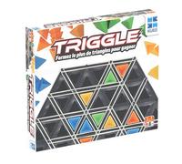 Megableu - TRIGGLE Ufficiale - Gioco da tavolo Strategia & Logica per Famiglia e Bambini dai 7 Anni - Forma triangoli per vincere - Gioco da tavolo veloce e familiare - 2 a 4 Giocatori - in francese