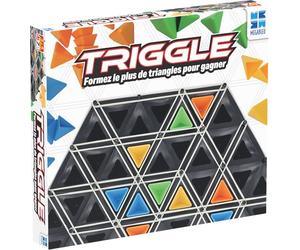 Megableu - TRIGGLE Ufficiale - Gioco da tavolo Strategia & Logica per Famiglia e Bambini dai 7 Anni - Forma triangoli per vincere - Gioco da tavolo veloce e familiare - 2 a 4 Giocatori - in francese