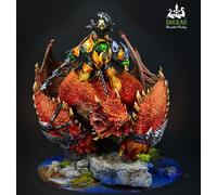 Megaboss su Maw-krusha Ironjaws warhammer age of sigmar COMMISSIONE dipinto
