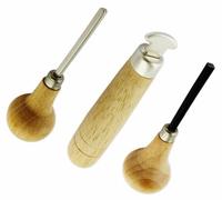 Megacast Set di 3 strumenti per la regolazione delle pietre, spingi i denti per pietre e lunetta e rullo